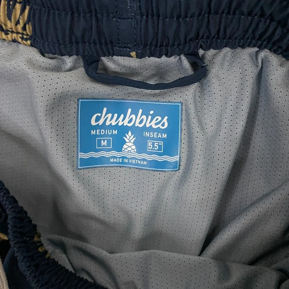 Chubbies Shorts Mens Medium Blue 5.5